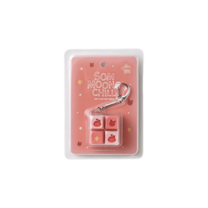 NCT 127 [BLINGY] SOM-MOONG-CHILL Keycap Keyring