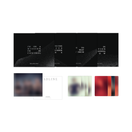 BLACKPINK [DEADLINE Pop Up] Lyrics Card & Photocard Set