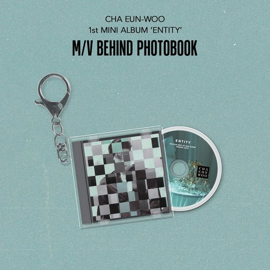 ASTRO Cha Eun Woo [ENTITY Behind M/V] Mini CD Keyring