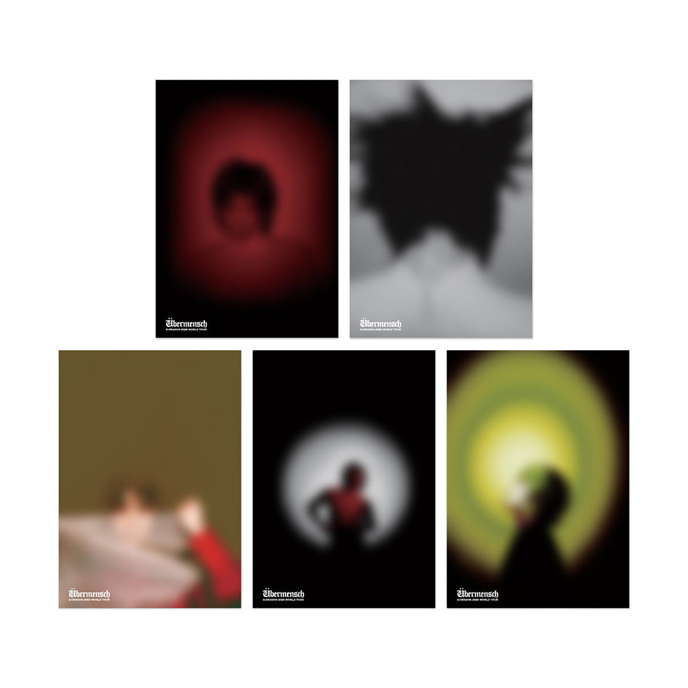 G-DRAGON [2025 World Tour : Ubermensch in Korea] Poster Set