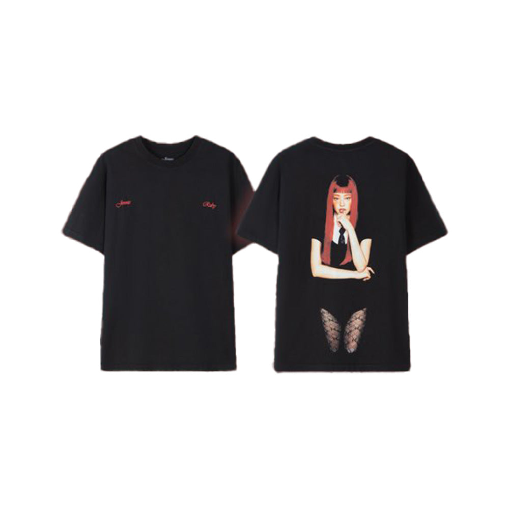 【新品未使用】BLACKPINK ジェニ Mantra Tシャツ Ruby Jennie Blackpink Ruby Album Cover Unisex T-Shirt Hoodie Sweater
