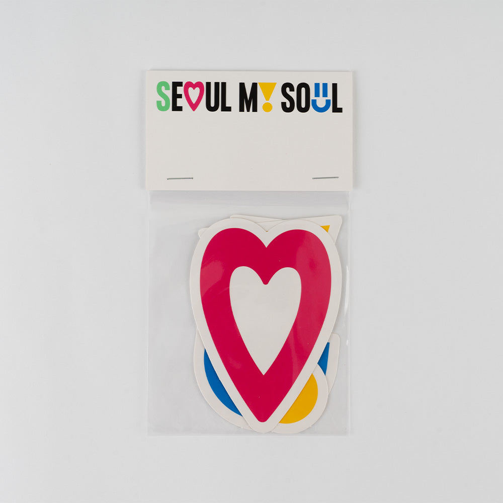 Korea Slogan [Seoul My Soul] Postcard Set