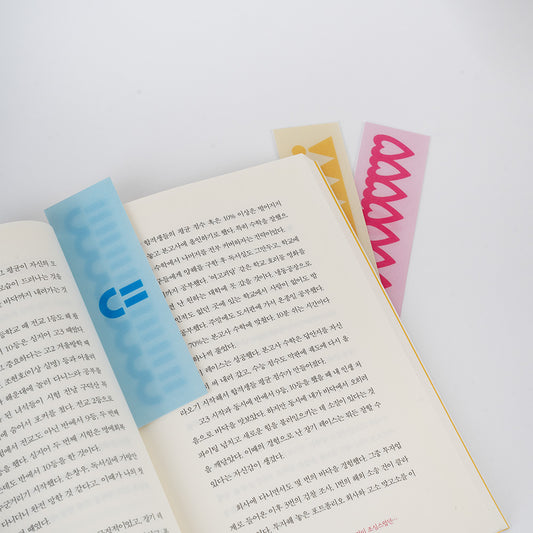 Korea Slogan [Seoul My Soul] Lenticular Bookmark Set