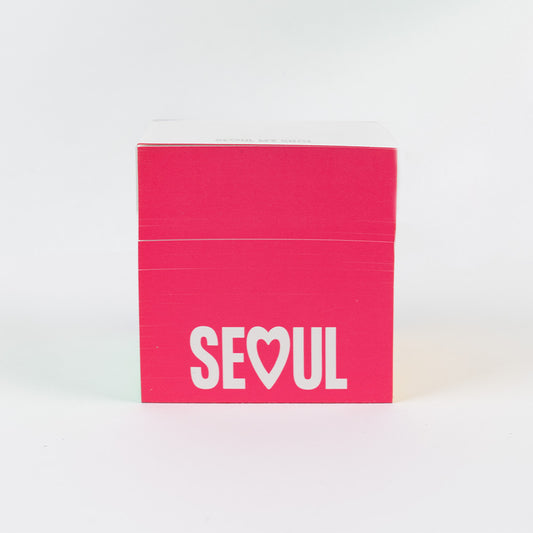 Korea Slogan [Seoul My Soul] Memo Pad