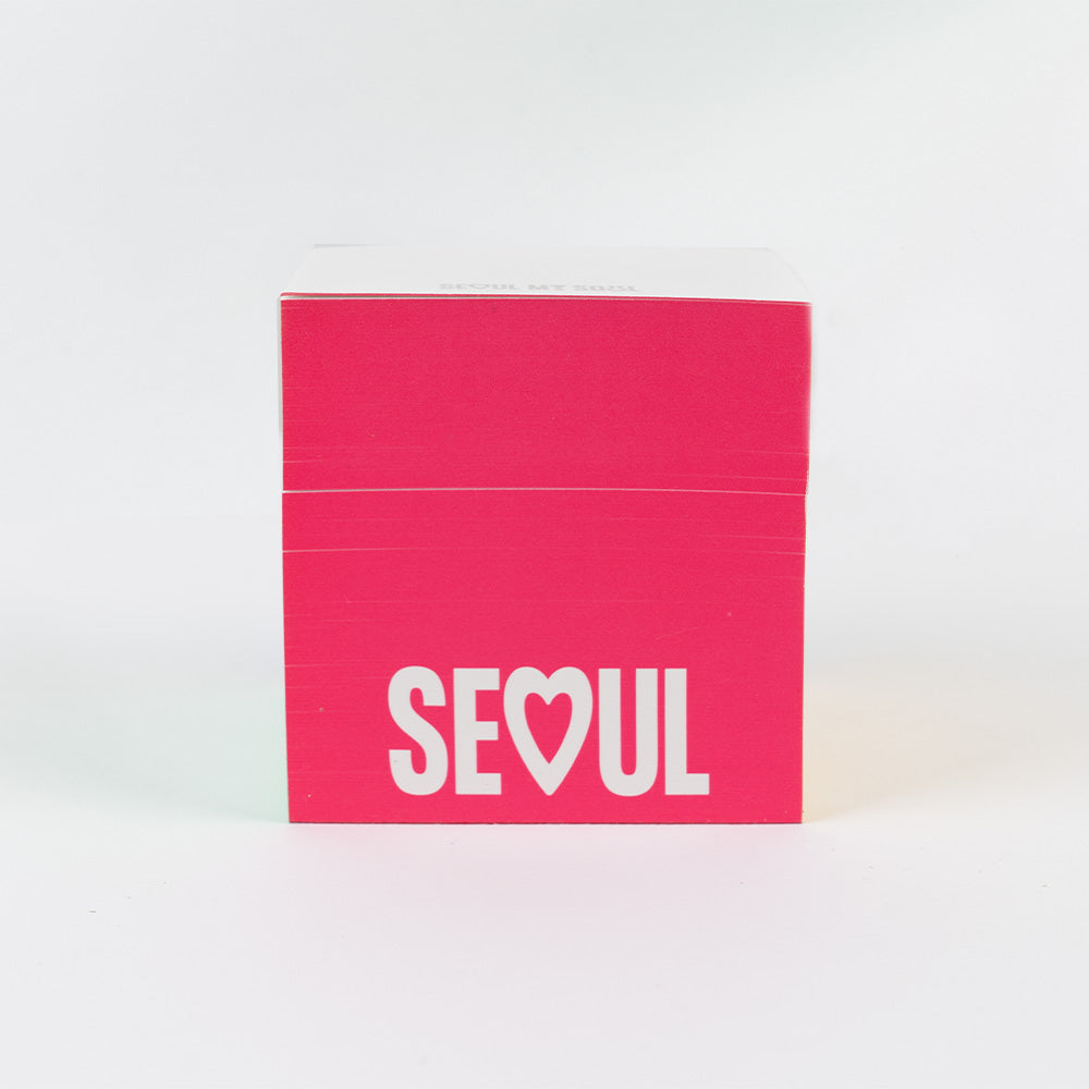 Korea Slogan [Seoul My Soul] Memo Pad