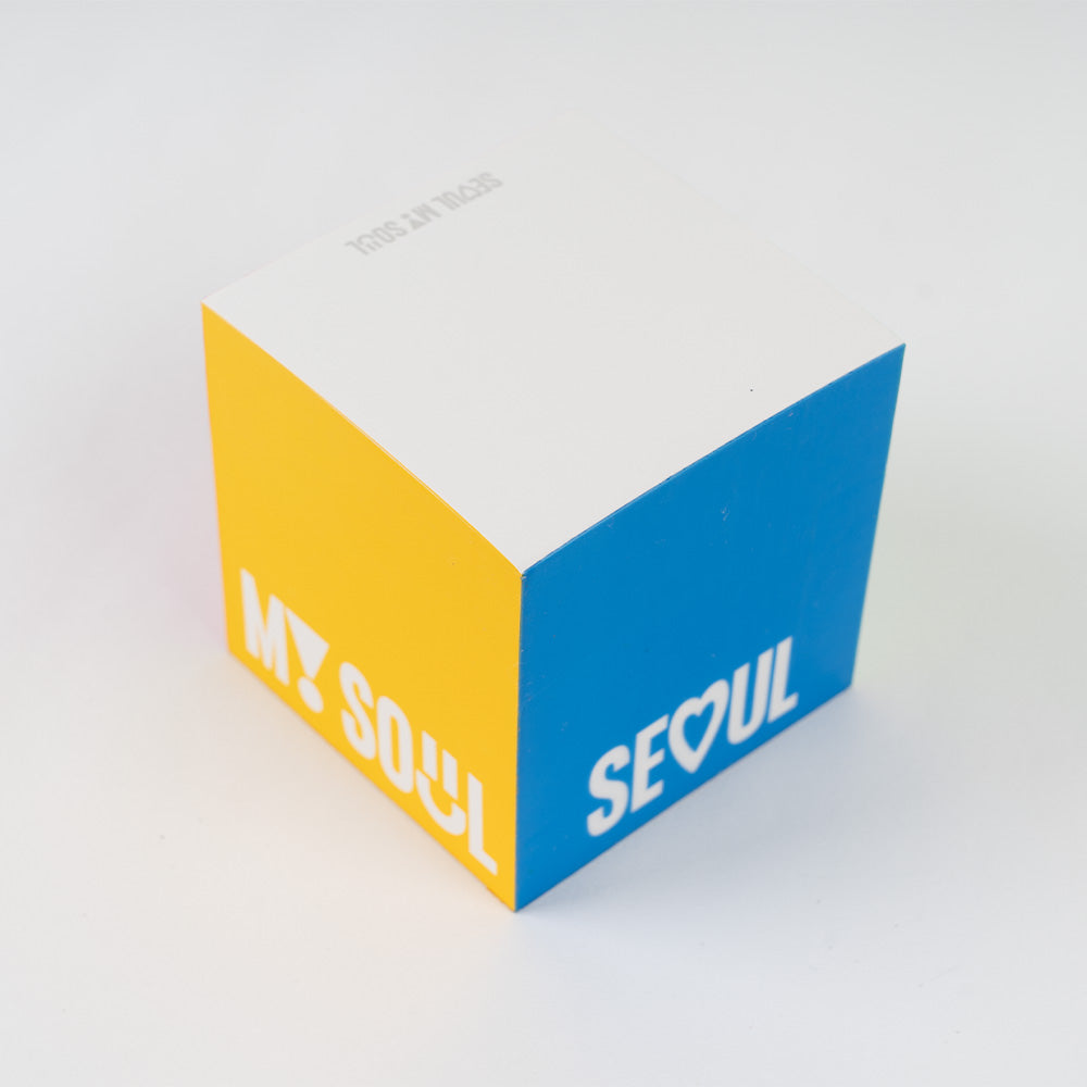 Korea Slogan [Seoul My Soul] Memo Pad