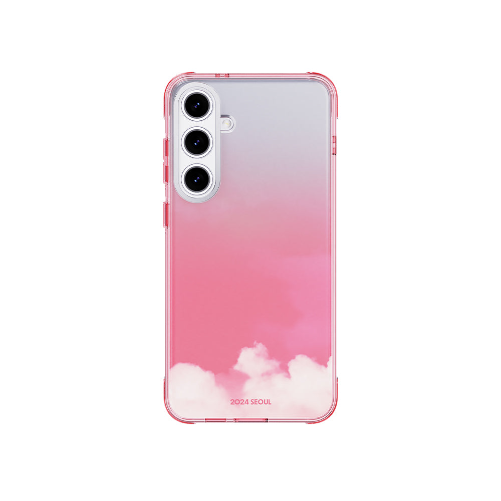 Korea [2024 Seoul Colour] Sky Coral Galaxy S24+ Phone Case