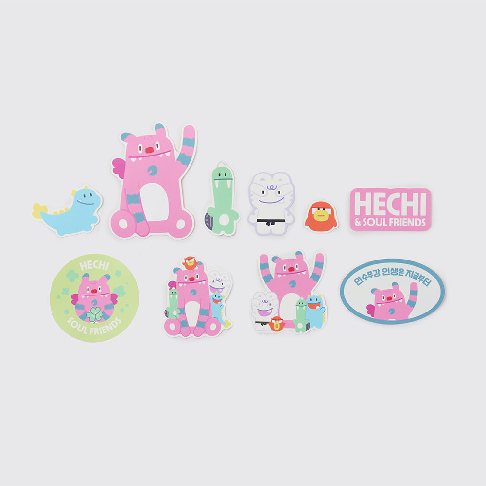 Korea [Seoul My Soul] Hechi & Soul Friends Removable Sticker