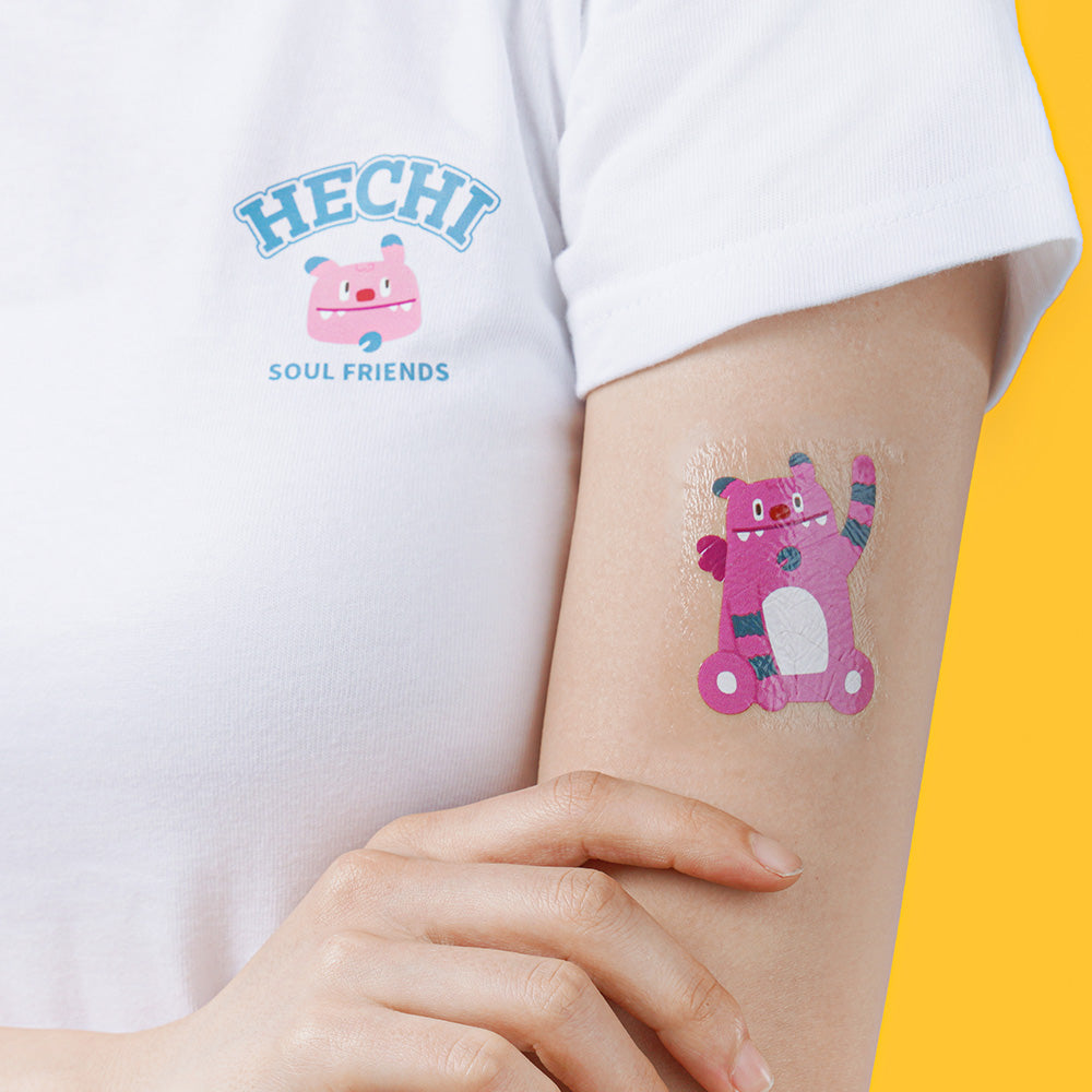 Korea [Seoul My Soul] Hechi & Soul Friends Tattoo Sticker