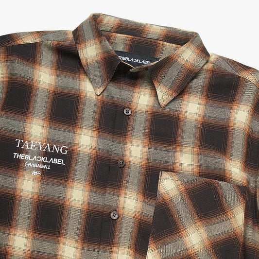 TAEYANG x Fragment Design [DIIE] Flannel Shirt