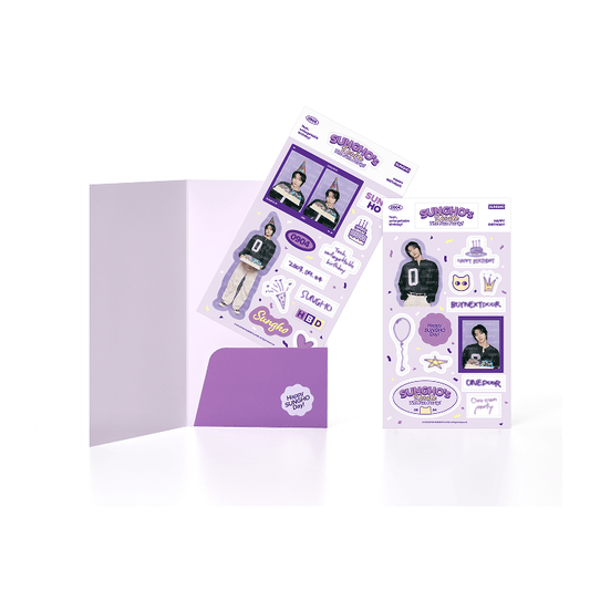 BOYNEXTDOOR [SUNGHO Double The Fun Party] Photo Sticker Set