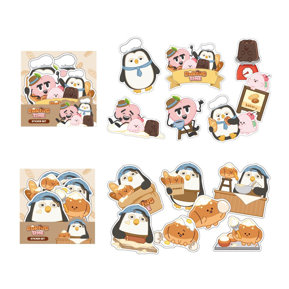 EXO D.O [ZZIRANG-E & CHARLES : Baking Time] Removable Sticker Set