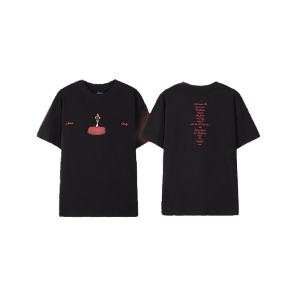 BLACKPINK JENNIE [A YEAR IN RUBY] Ruby Tracklist T-Shirt