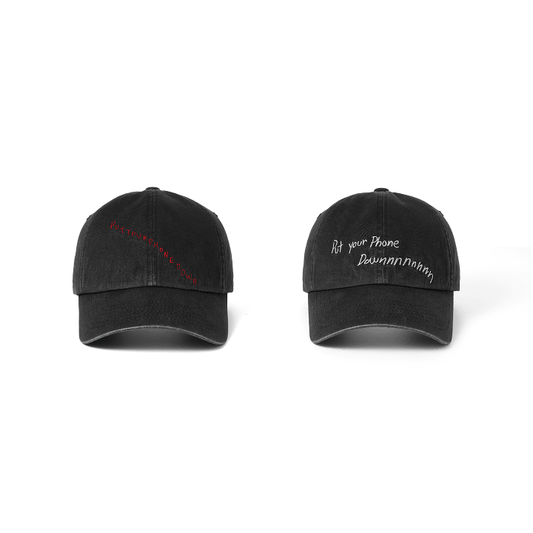 CORTIS [PUT YOUR PHONE DOWN] Tour Ball Cap (Black)
