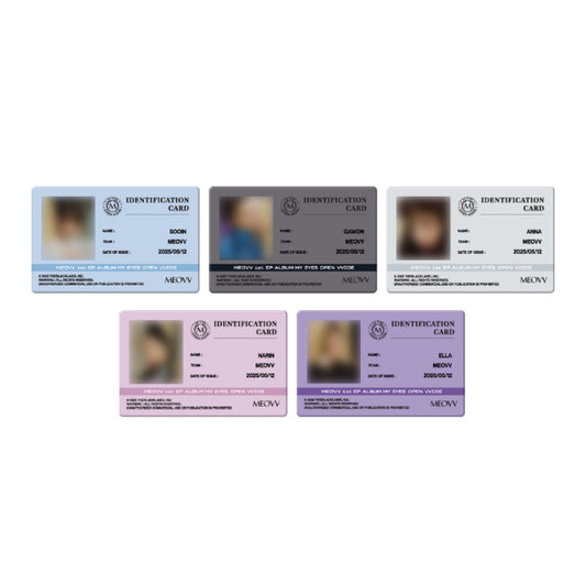 MEOVV [MY EYES OPEN VVIDE] Student ID Card
