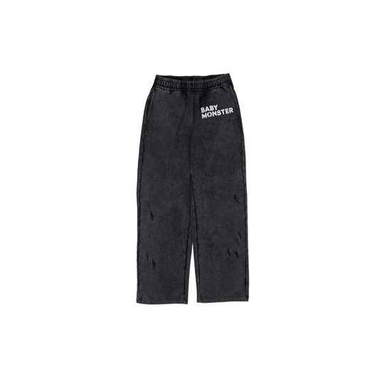 BABYMONSTER [1st World Tour: HELLO MONSTERS] 2-Way Sweatpants (Charcoal)