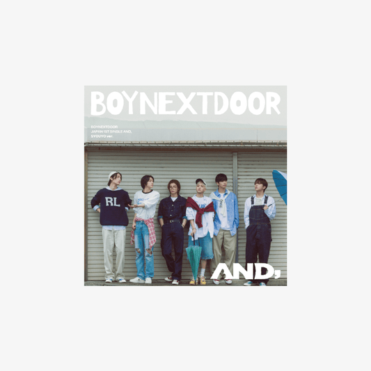 BOYNEXTDOOR 1st JP Single Album : AND, (Standard Edition)