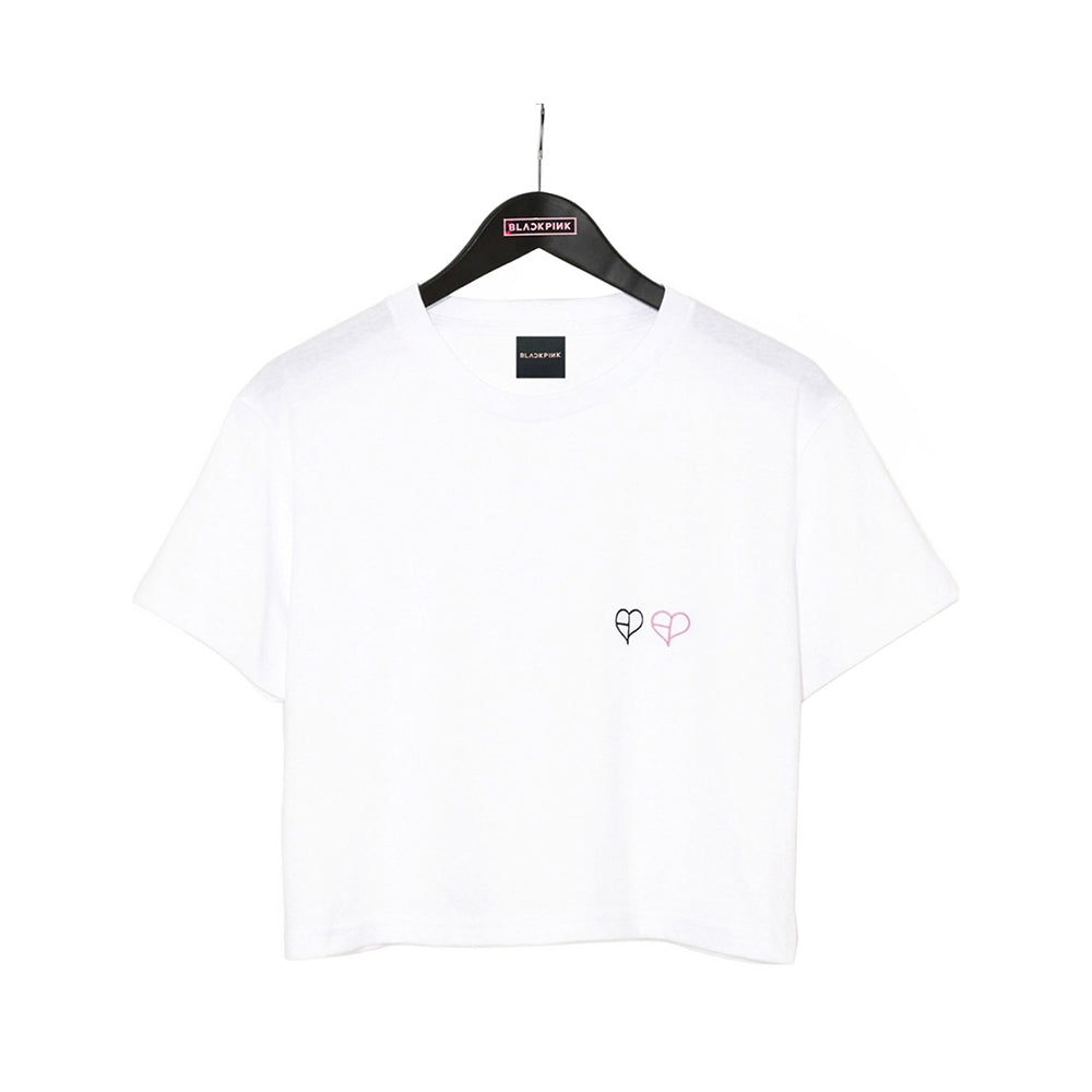 BLACKPINK [DEADLINE in Japan] Double Heart Logo T-Shirt