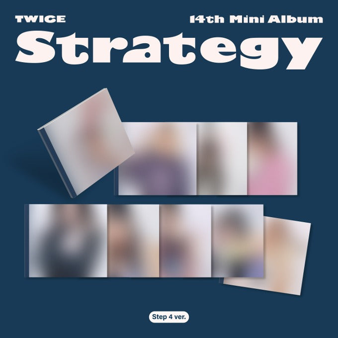 TWICE 14th Mini Album : STRATEGY (Step 4 ver)