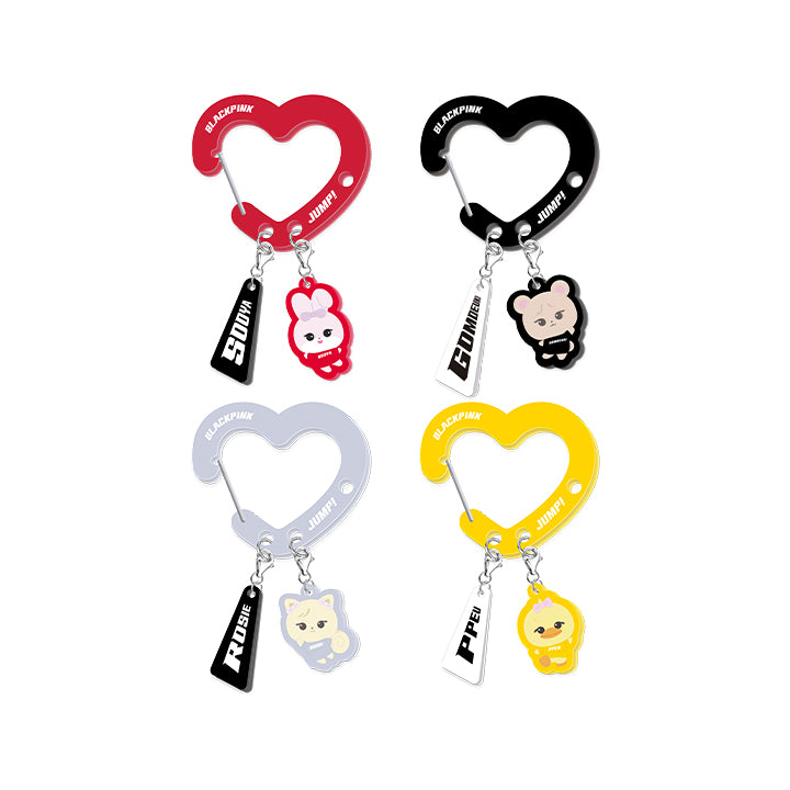 BLACKPINK [JUMP] Character Acrylic Carabiner Keyring