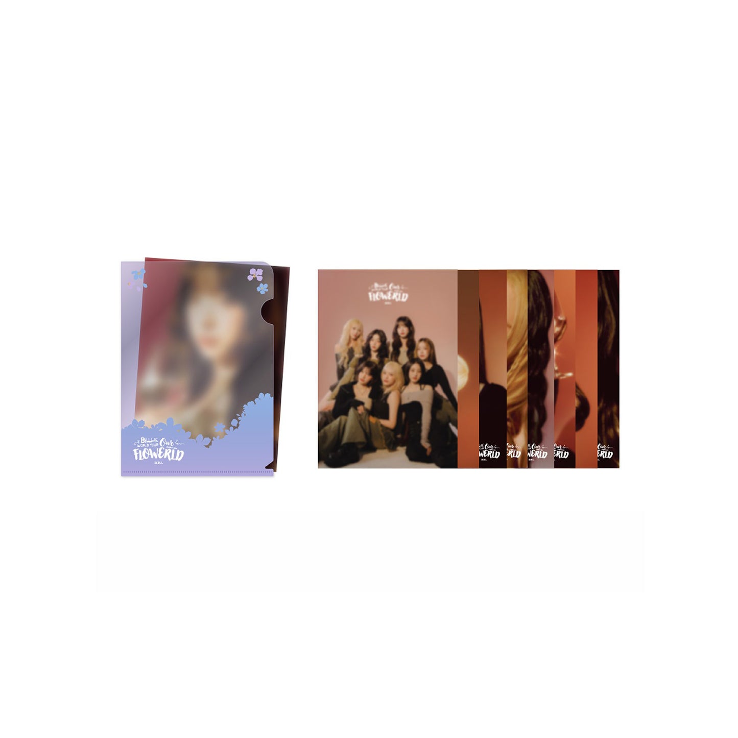 Billlie [Our FLOWERLD (Belllie've You) World Tour] L-Holder & Mini Poster Set