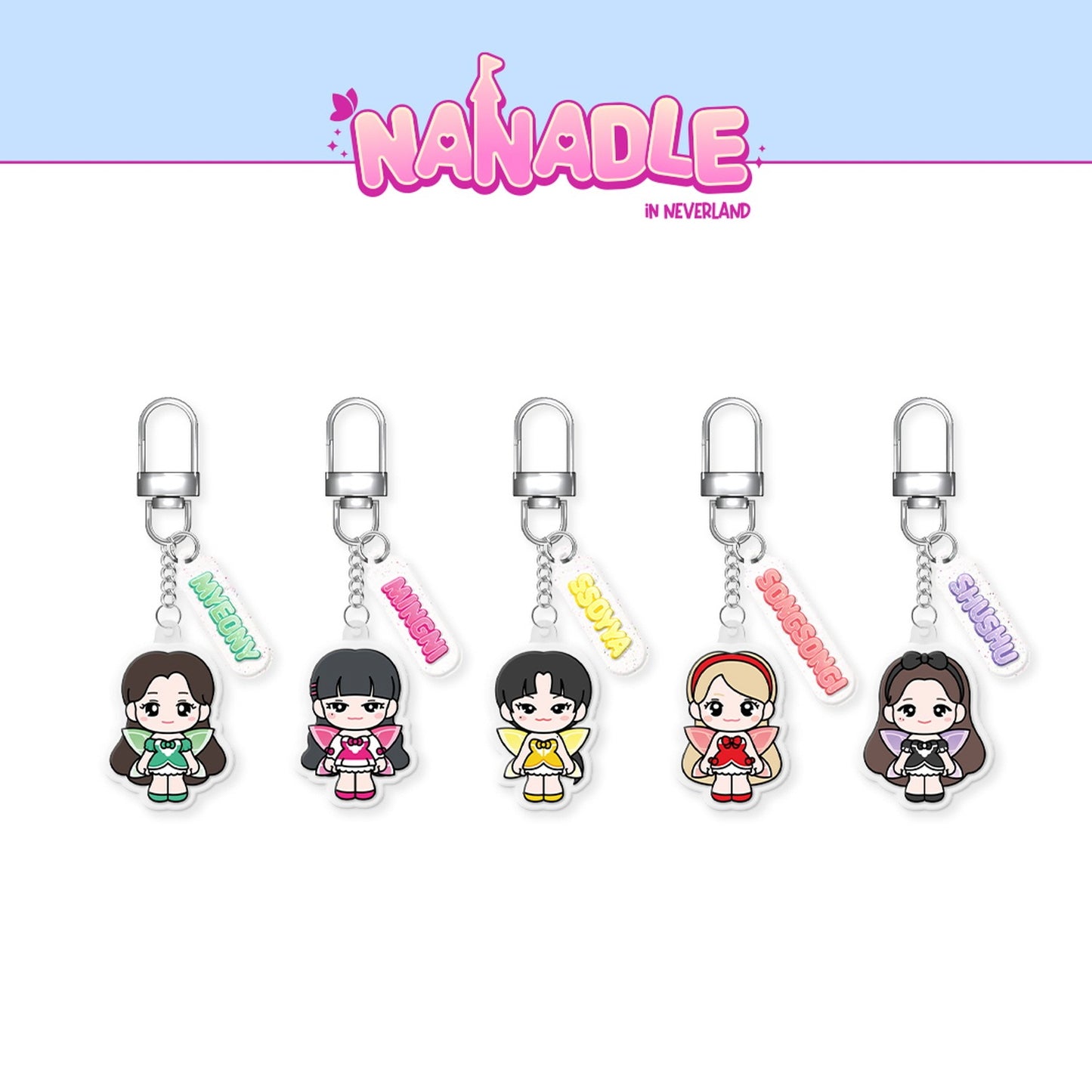 (G)I-DLE [6th Anniversary] NANADLE Acrylic Keyring