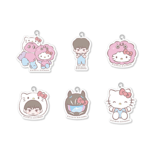 SHINee KEY [Where is KEY? with HELLO KITTY] DIY Keyring - Acrylic Charm