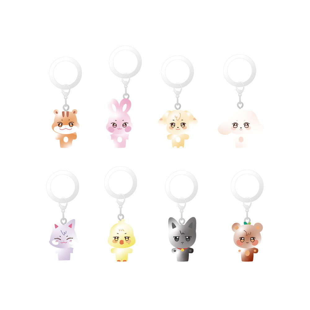 ATEEZ [ANITEEZ in COLOR] Random Clear Mascot Charm