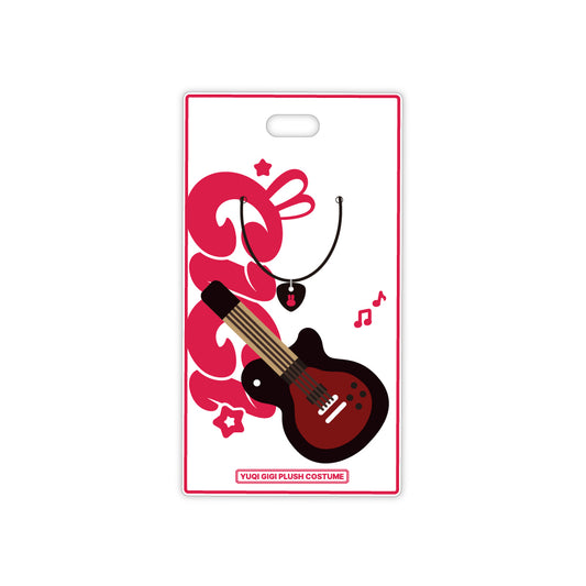 i-dle YUQI [Motivation] GIGI 18cm Doll Costume (Guitar + Pick Necklace)