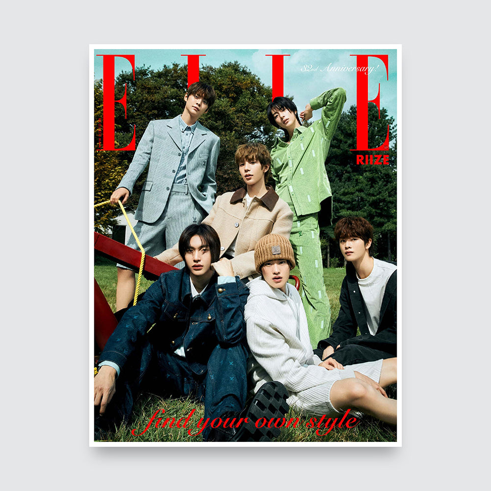 ELLE Korea Magazine November 2024 : RIIZE Cover