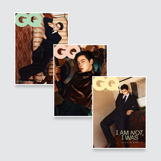 GQ Korea Magazine August 2024 : ASTRO CHA EUN-WOO Cover