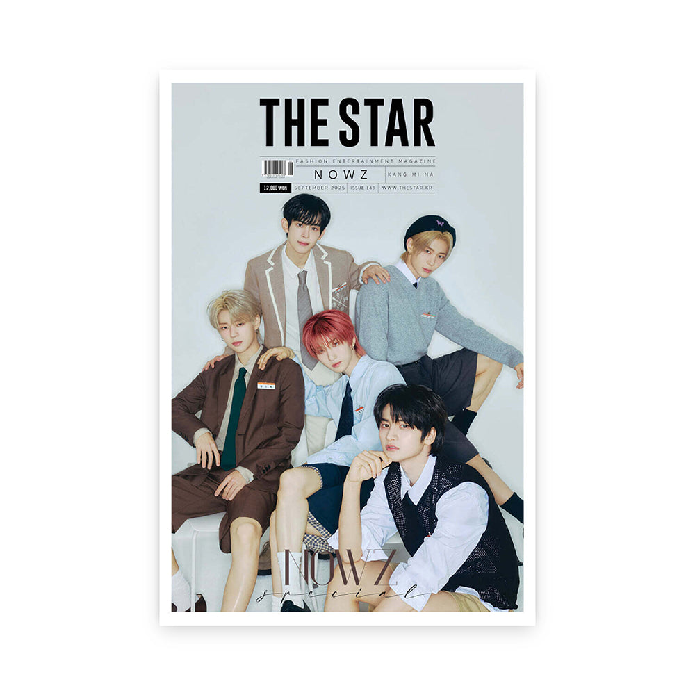 THE STAR Korea September 2025 : NOWZ Cover