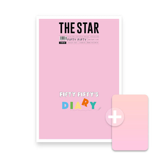 THE STAR Korea August 2025 : FIFTY FIFTY Speicial
