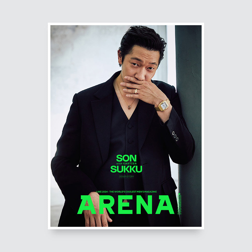 ARENA HOMME+ Korea Magazine June 2024 : SON SUKKU Cover