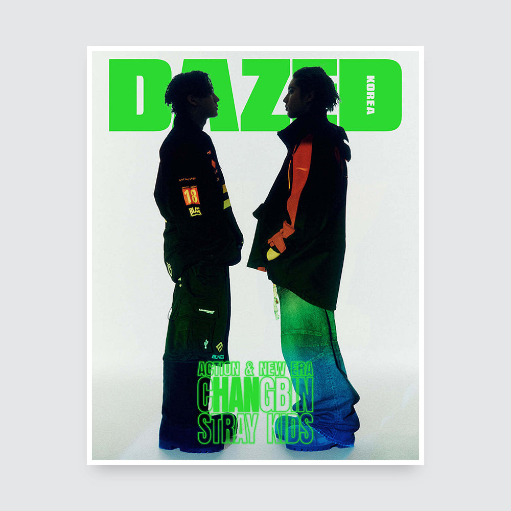 Dazed & Confused Korea Magazine February 2025 : STRAY KIDS CHANGBIN & HAN Cover