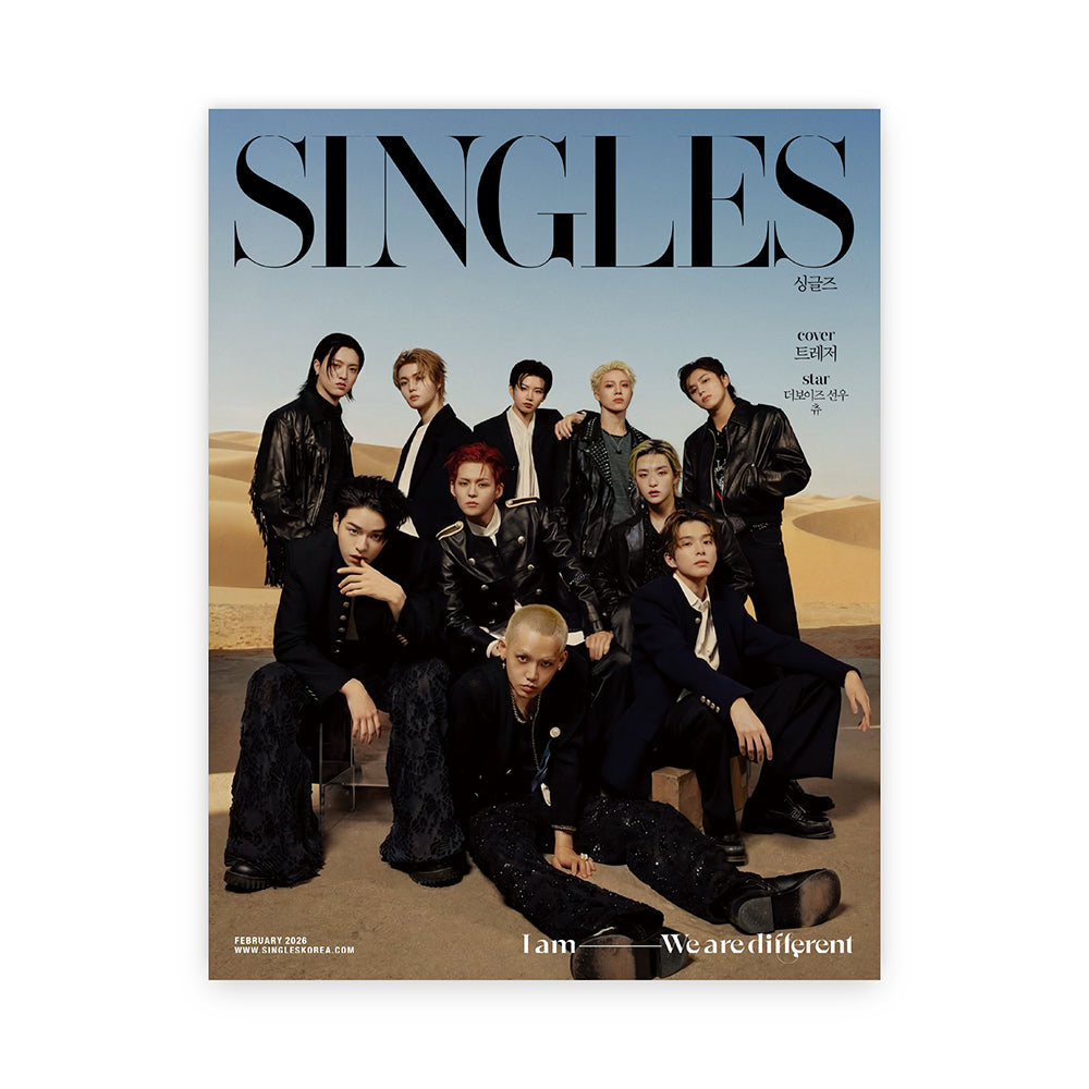 Singles Korea February 2026 : TREASURE
