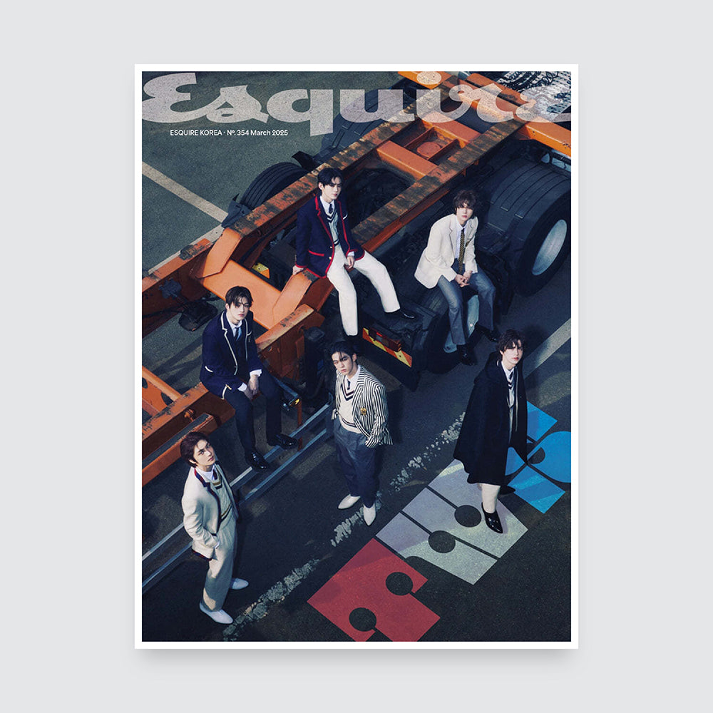 ESQUIRE Korea Magazine March 2025 : TWS Cover