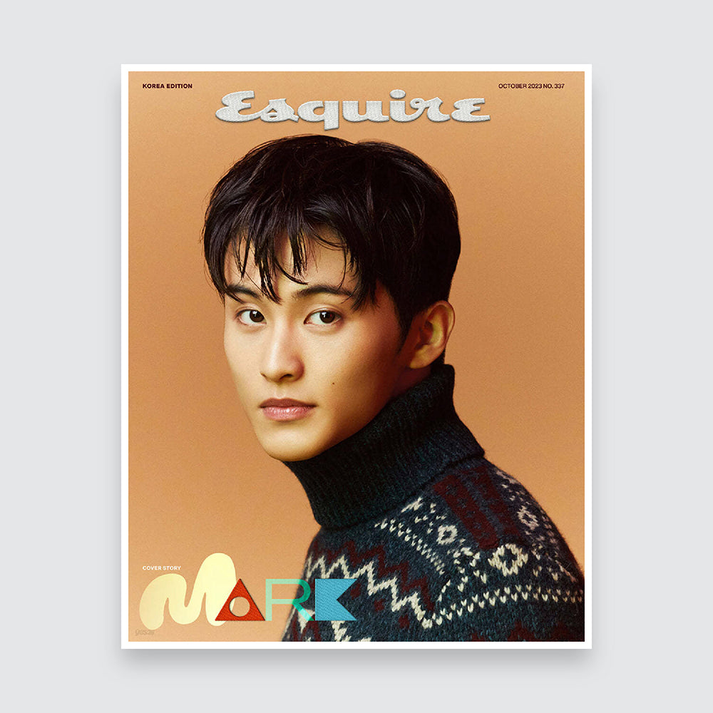 ESQUIRE Korea Magazine October 2023 : NCT Mark Cover
