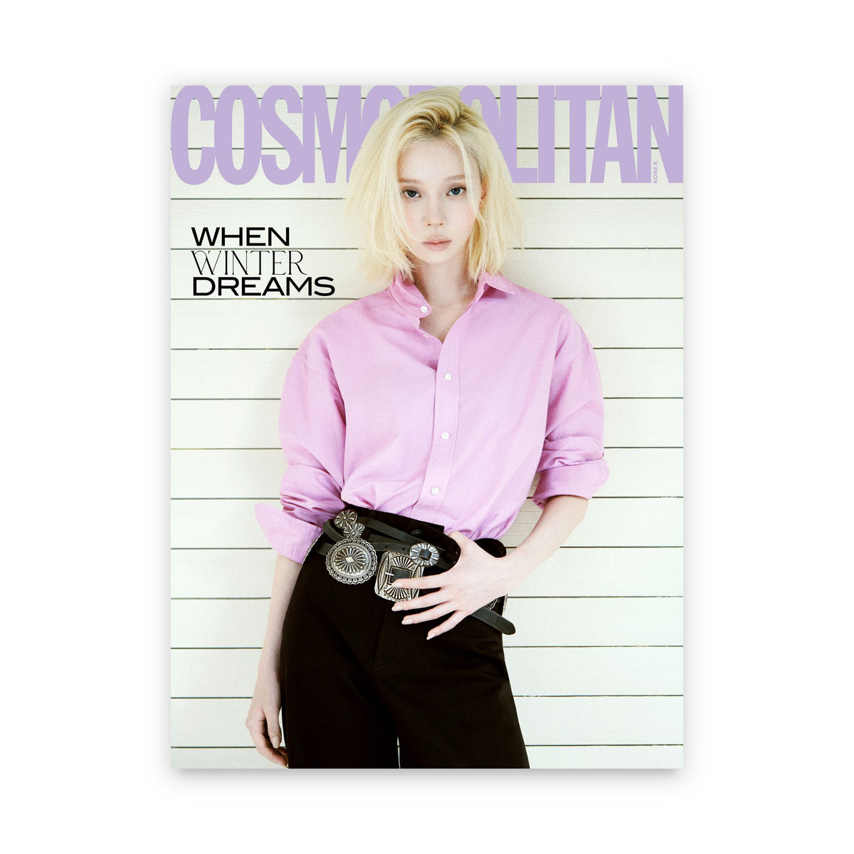 COSMOPOLITAN Korea October 2026 : aespa WINTER
