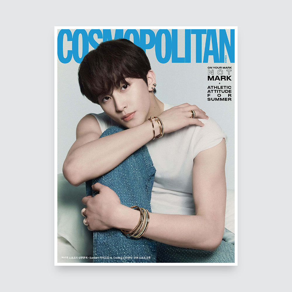 COSMOPOLITAN Korea Magazine June 2024 : NCT Mark Cover