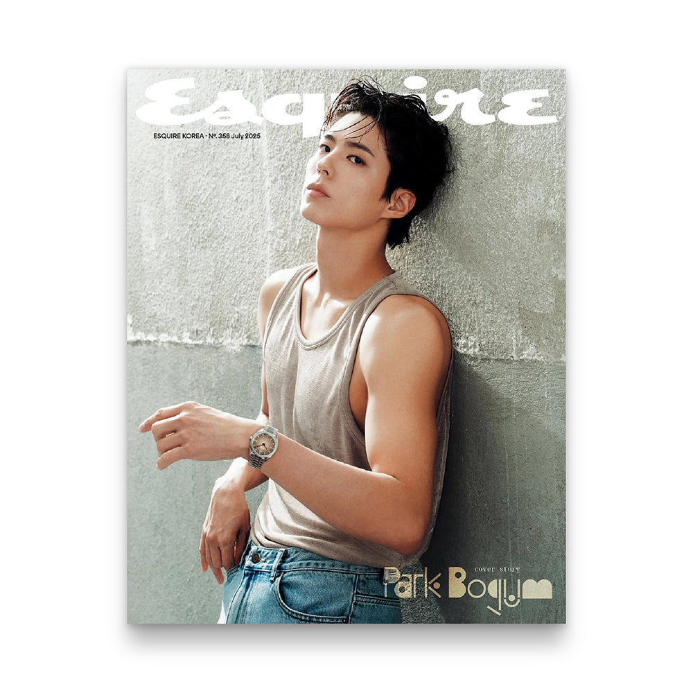 ESQUIRE Korea July 2025 : Park Bojum Cover