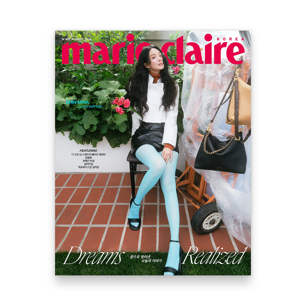 marie claire Korea August 2026: Shin Mina Cover