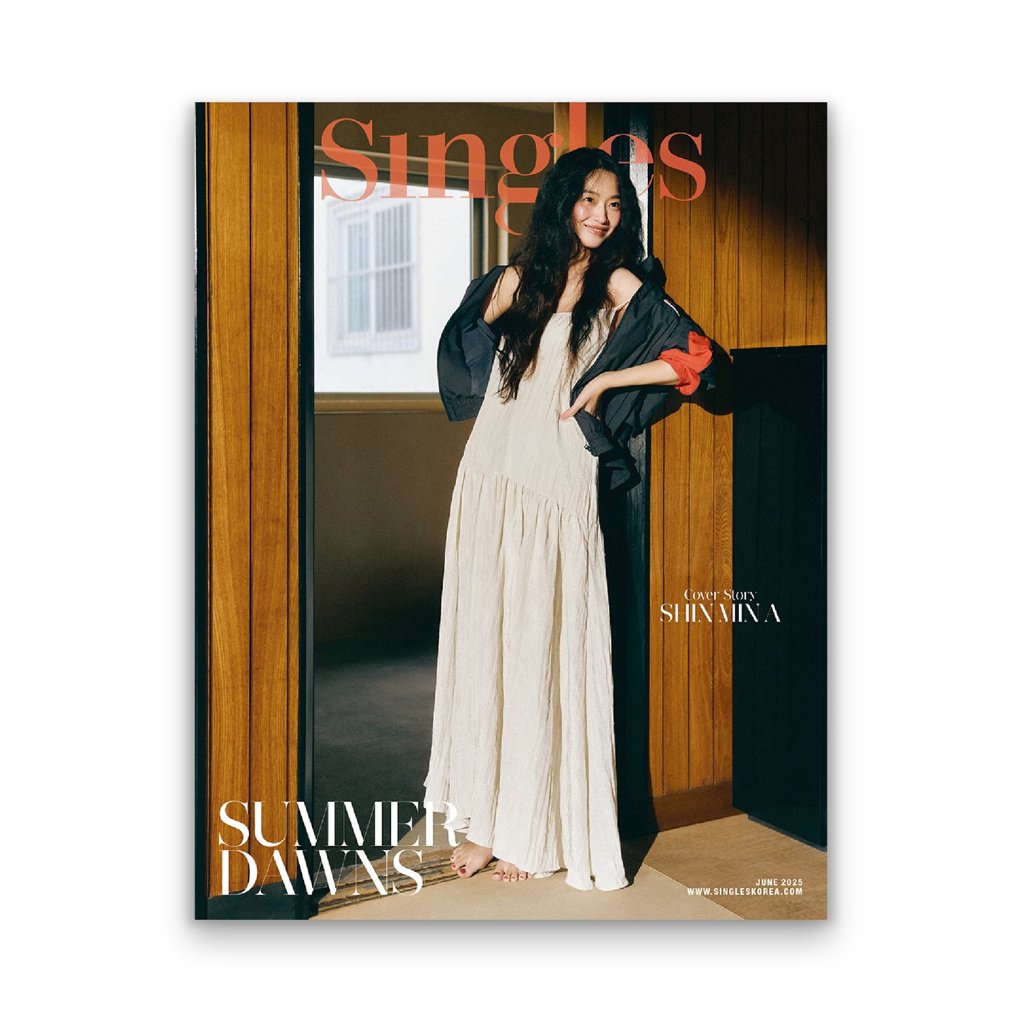 Singles Korea June 2025 : SHIN MIN A Cover