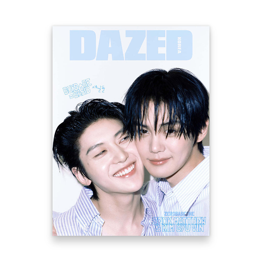 Dazed & Confused Korea July 2025: ZB1 SEOK MATTHEW & KIM GYUVIN Cover