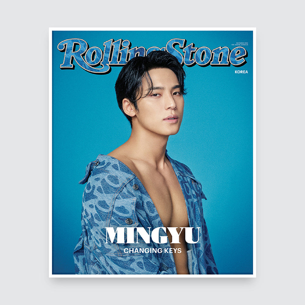 Rolling Stone Korea Magazine #13 2025 : SVT MINGYU & KISS OF LIFE Cover