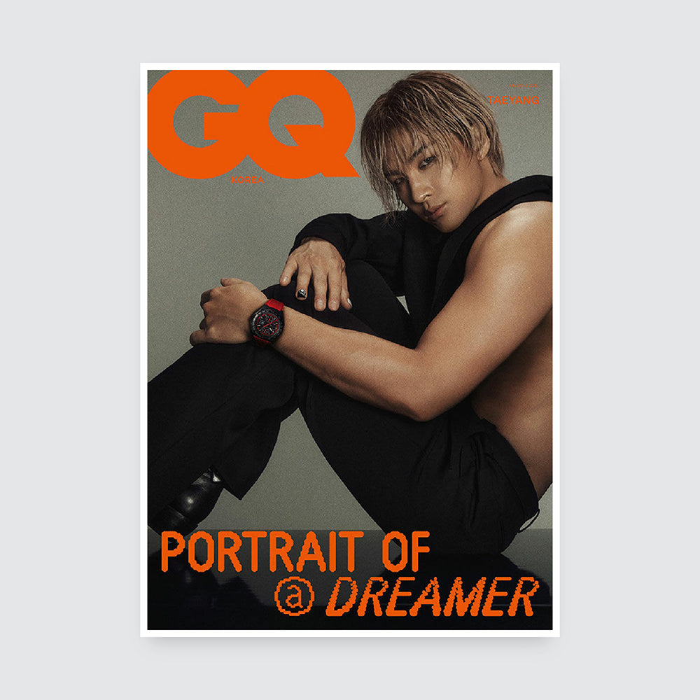 GQ Korea Magazine March 2025 : TAEYANG Cover