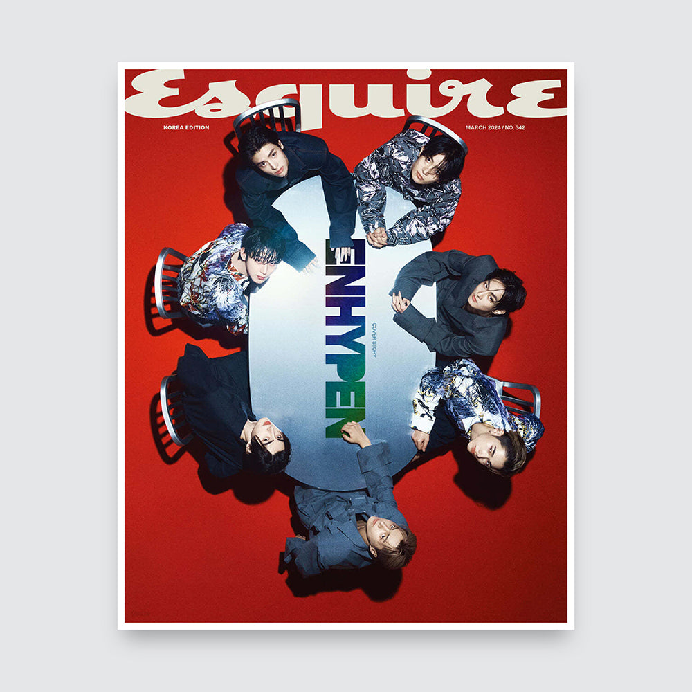 ESQUIRE Korea Magazine March 2024: ENHYPEN Cover