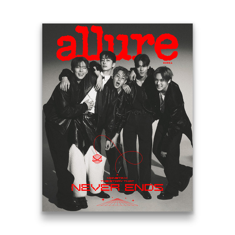 allure Korea July 2025 : MONSTA X Cover (Postcard Included)