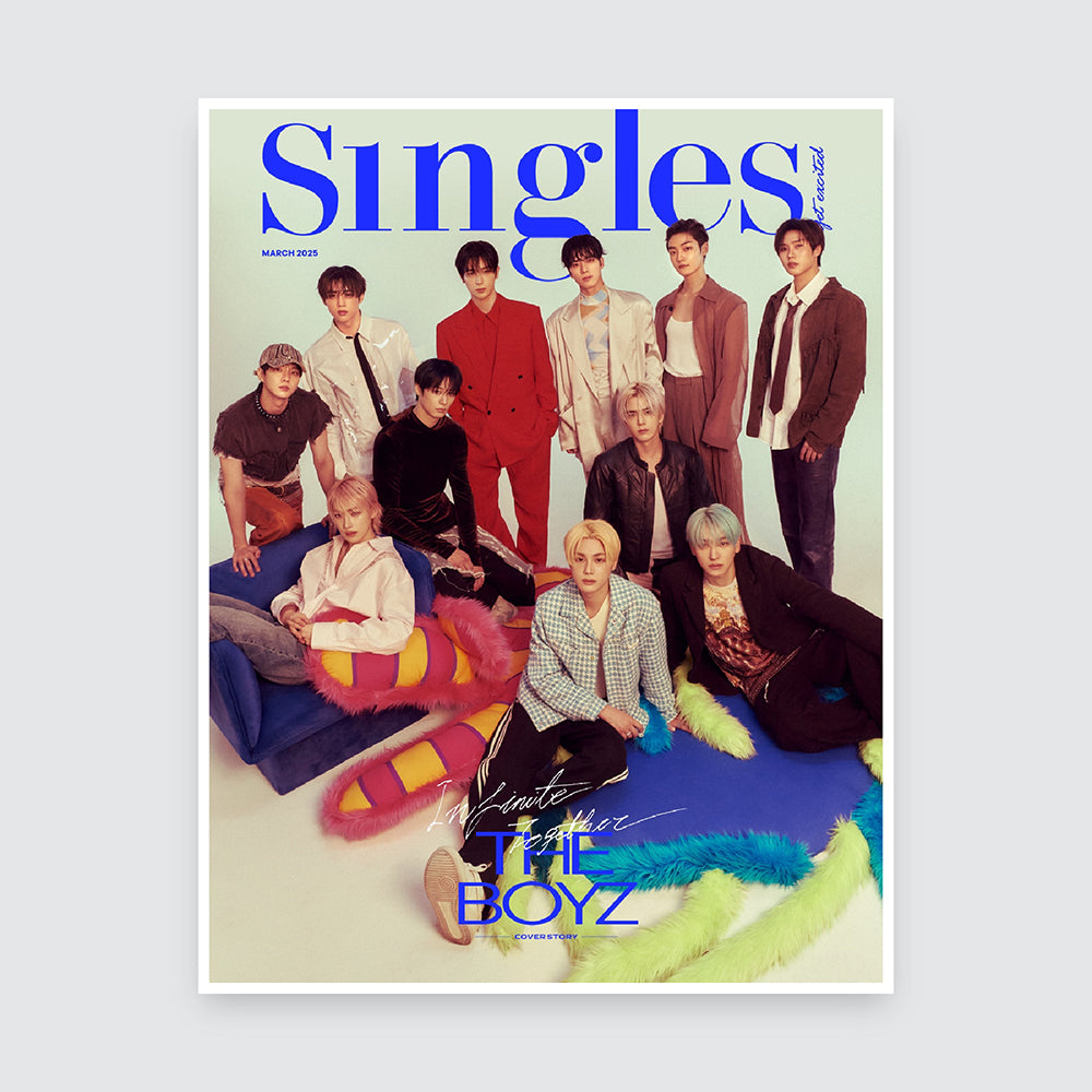 Singles Korea Magazine March 2025 : THE BOYZ Cover