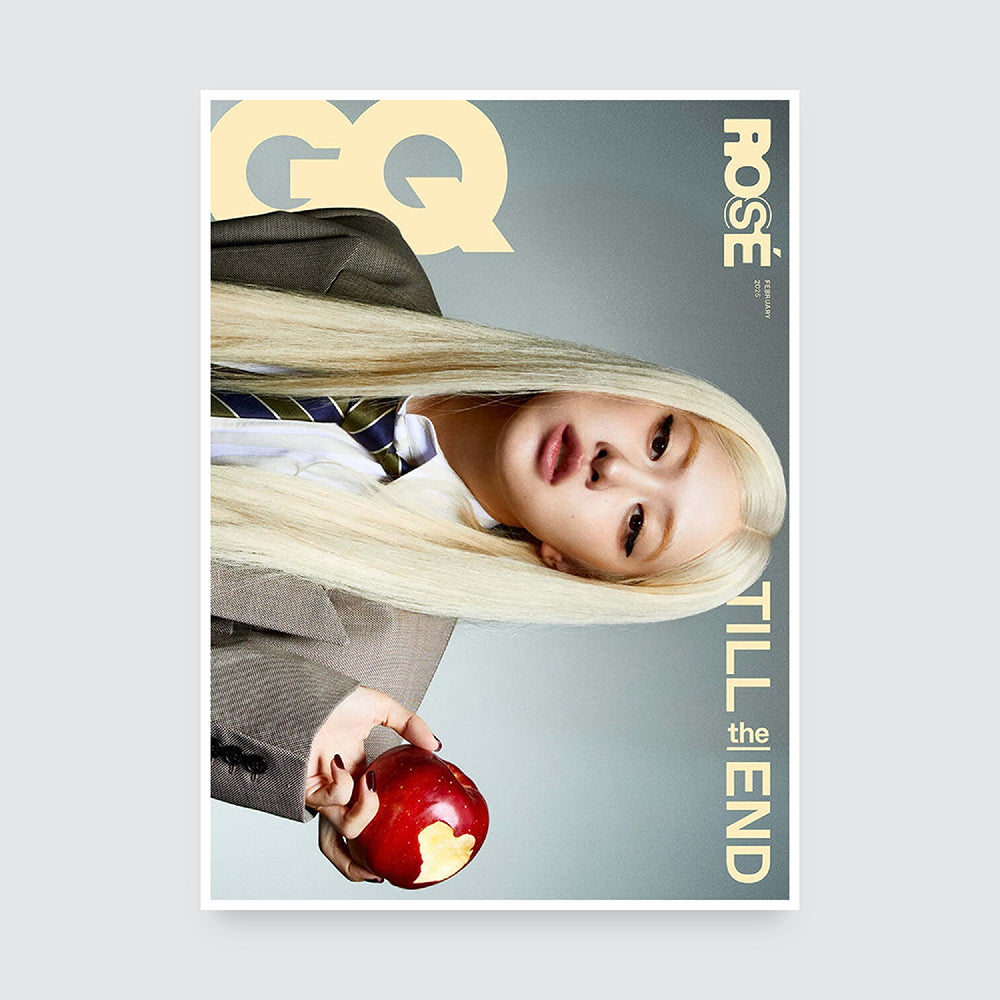 GQ Korea Magazine February 2025 : BLACKPINK ROSÉ Cover